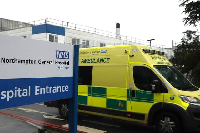 Three Covid patients died in a single day on Sunday at Northampton General Hospital. Photo: Getty Images