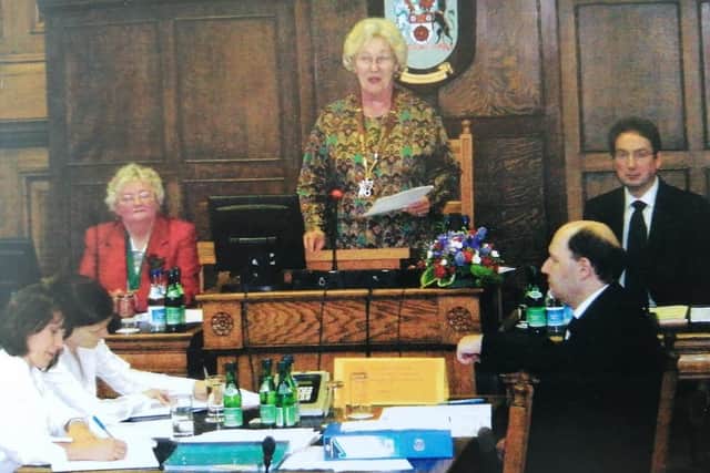 Gina was chair for the county council for two years between 2005 and 2007.