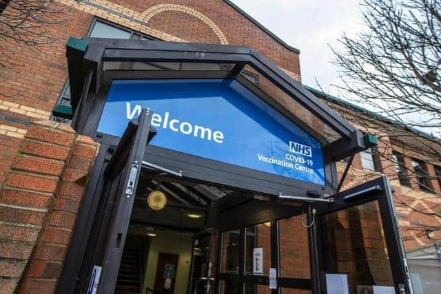 Northampton's vaccine hub.