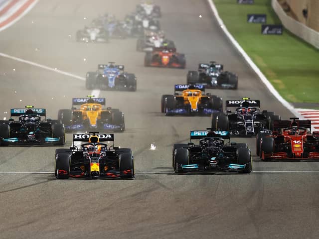 Verstappen and Hamilton fought it out from the start