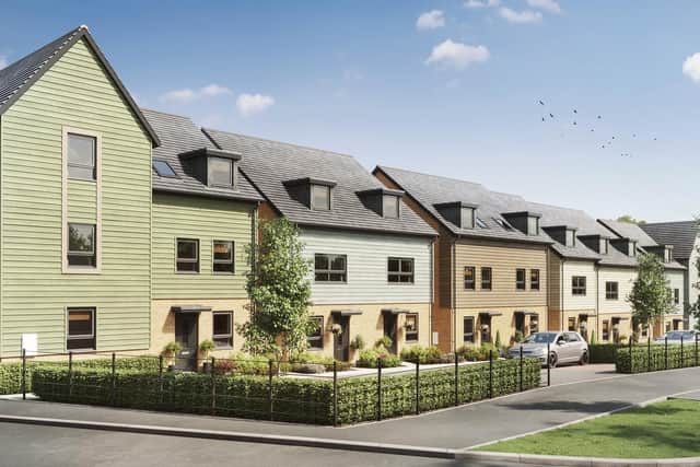 Homes will be a mix of housing