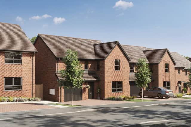 How the homes are expected to look