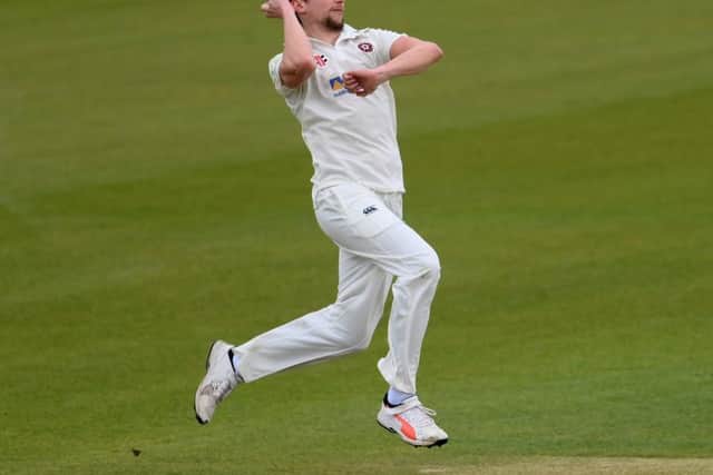 Jack White missed the inter-squad match at the County Ground on Monday