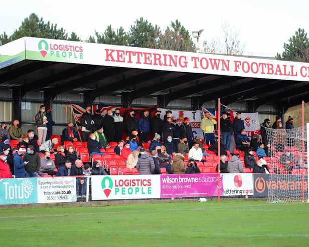 The Kettering Town (Poppies) Supporters Trust have launched a 'New Home Fund'. Picture by Peter Short