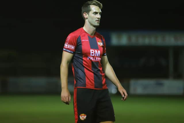 Former Poppies captain Luke Graham will be running a marathon this weekend. Picture by Peter Short