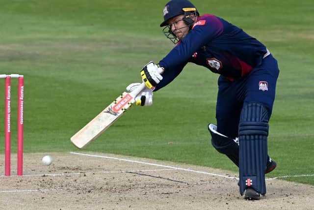 Adam Rossington in action for the Steelbacks