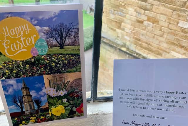 One of the Easter cards