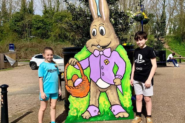 Rushden's Easter bunny hunt