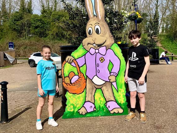Rushden's Easter bunny hunt