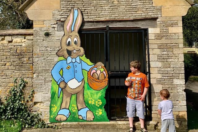Rushden's Easter bunny hunt