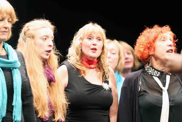 Deep Roots Tall Trees choir perform