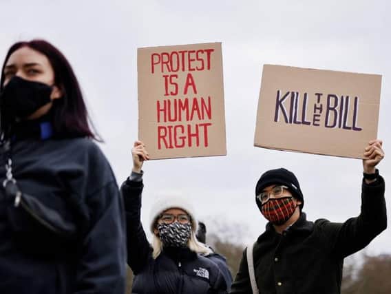 Kill the Bill protest - Photo by Tolga Akmen / AFP) (Photo by TOLGA AKMEN/AFP via Getty Images)