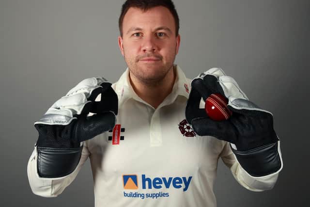Adam Rossington is the Northants captain