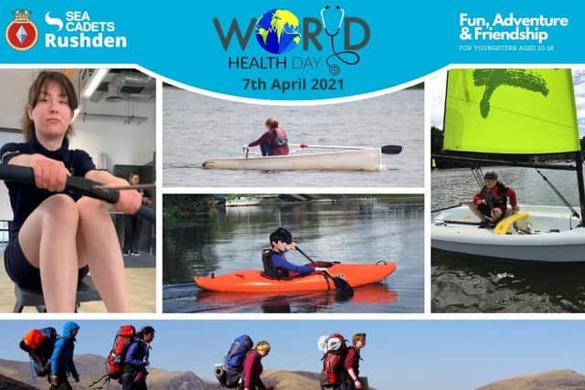Rushden Sea Cadets have set themselves an Olympic challenge
