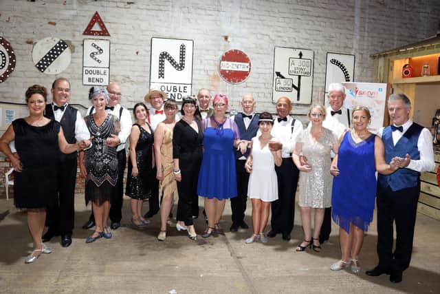 The contestants from Serve Goes Dancing 2019
