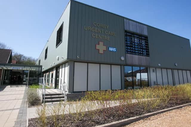 Corby's Urgent Care Centre.