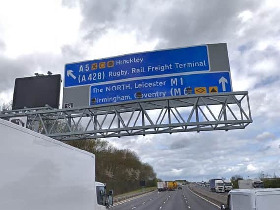 Yesterday's fatal crash happened just north of junction 18 on the M1