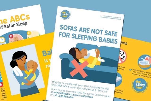 Cot death charity The Lullaby Trust can help new parents