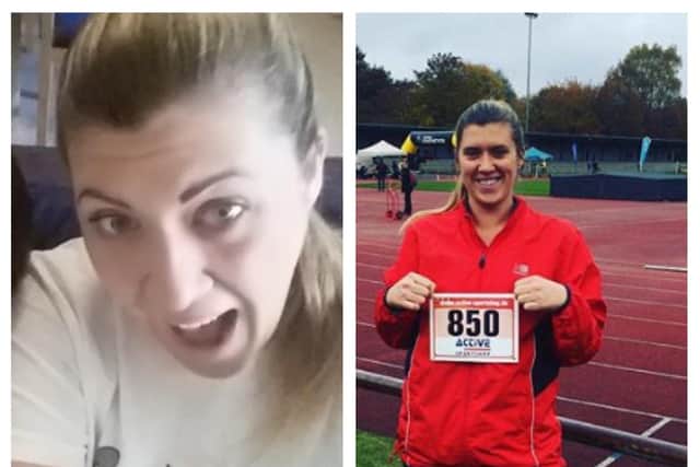 Kirsty Jones of Rushden is taking part in the London Marathon for CRY