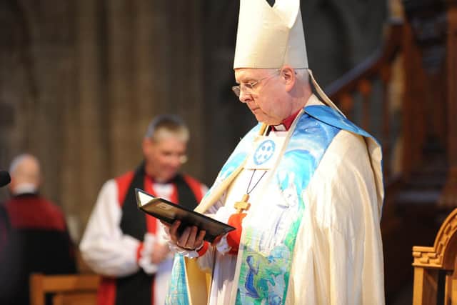 Bishop of Peterborough Donald Allister