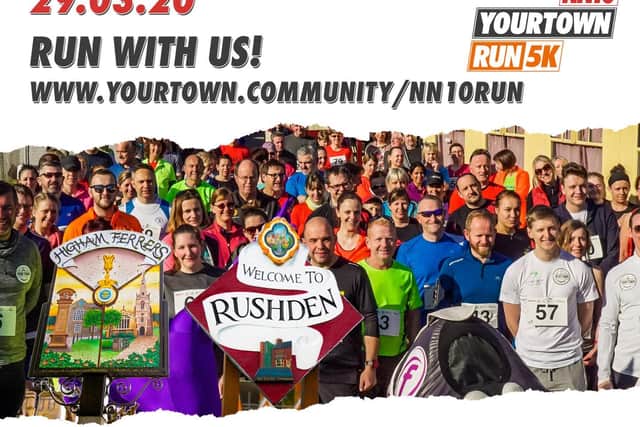 The 5K run is taking place in Rushden on March 29
