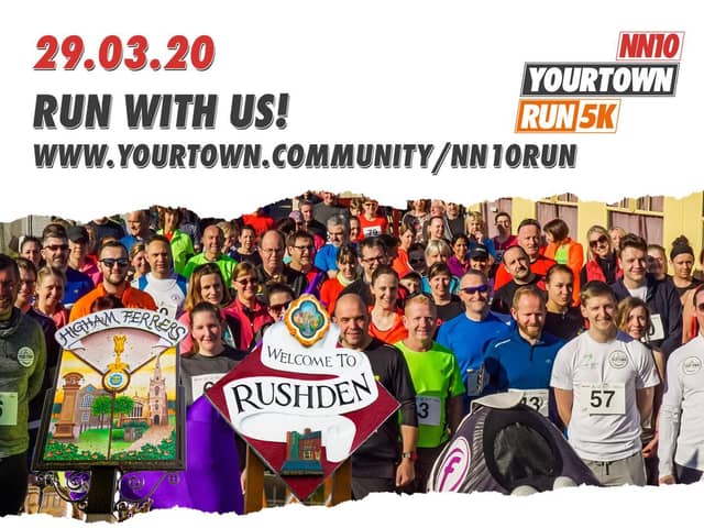 The 5K run is taking place in Rushden on March 29