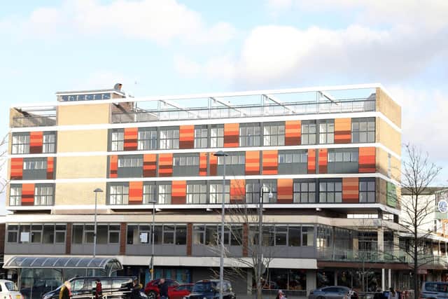 The inside of the flats at Neville House have been completed weeks ago - but the lift is still not ready.