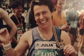 Julia is running her 10th London marathon