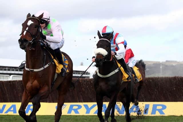 Min and Paul Townend on their way to winning the Grade 1 Ryanair Chase