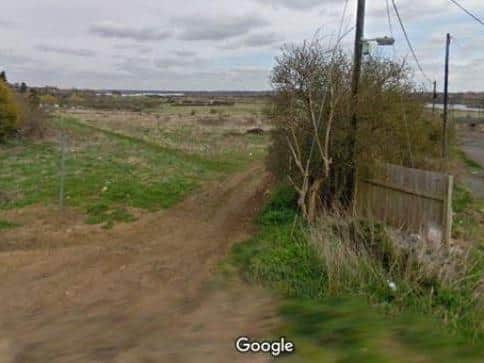 The land has been used for grazing cattle