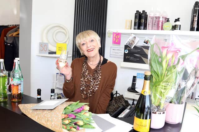 Jos opened the salon 50 years ago