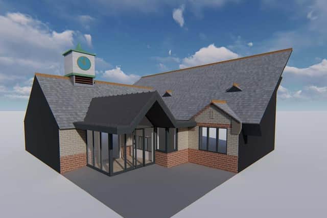 Saxon Hall is getting a new look