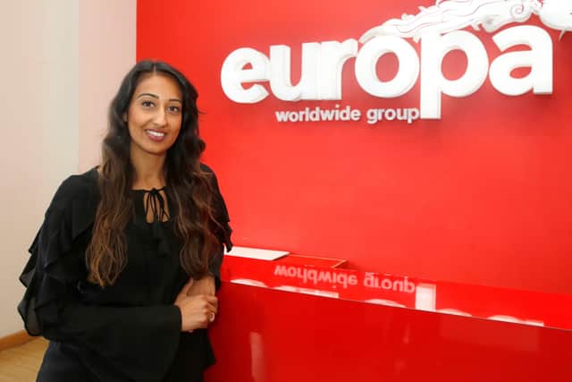 Vanita Das-Puri, Group Recruitment and Talent Manager at Europa Worldwide.