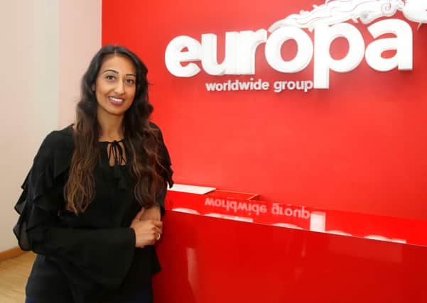 Vanita Das-Puri, Group Recruitment and Talent Manager at Europa Worldwide.
