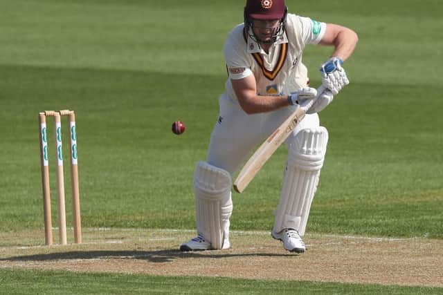 Northants batsman Alex Wakely