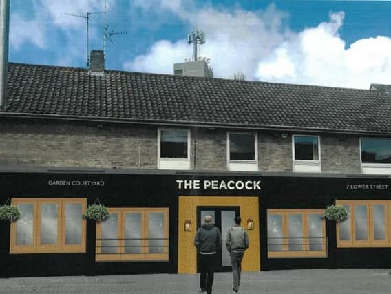 An artist's impression of the new look.