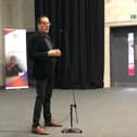 Nazir Afzal was the keynote speaker at the Corby conference