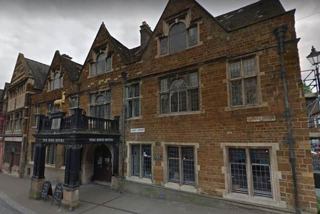 The historic Hind Hotel, Wellingborough