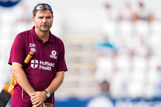 Northants head coach David Ripley