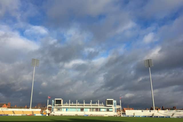 There will be no cricket at the County Ground until at least June