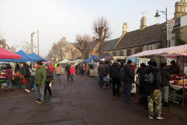 This month's farmers' market in Higham Ferrers has been cancelled