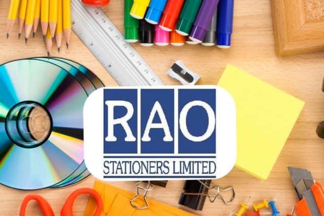 RAO Stationers in Wellingborough is still open