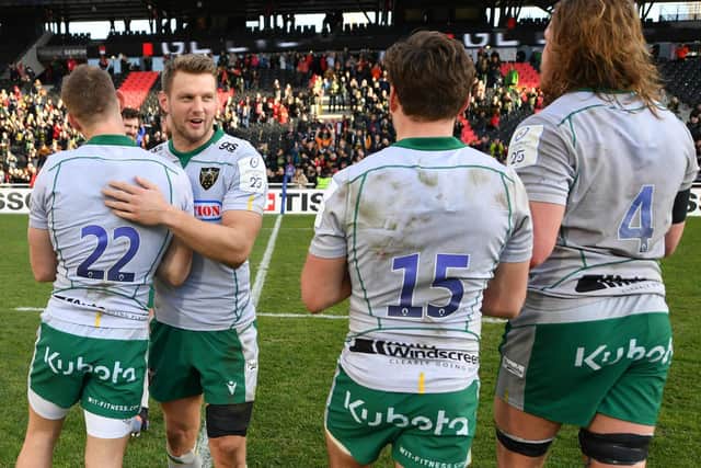 Dan Biggar steered Saints past Lyon in January