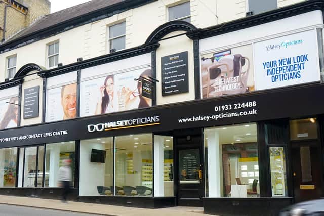 Halsey Opticians in Sheep Street, Wellingborough