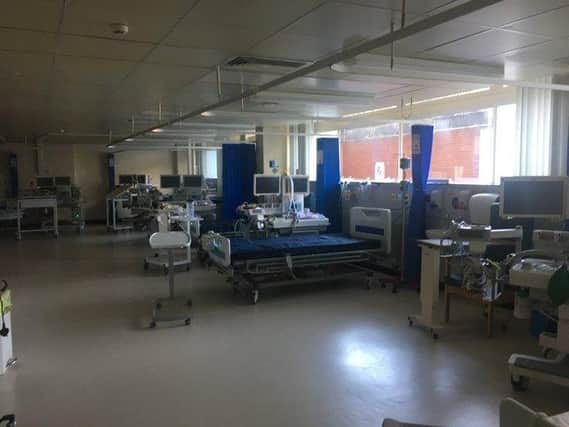 This picture of the new ITU in Kettering was posted by surgeons on social media