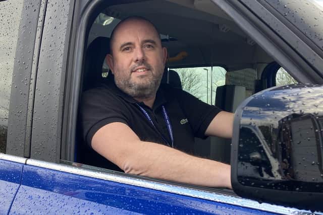 Nic Condon, taxi driver