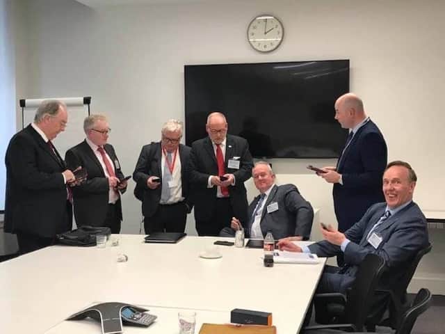 It looks likely that in the absence of May elections the existing council leaders (pictured above) will play a key part in making decisions for the two new unitary councils.