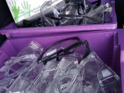 The donation from Corby Business Academy.