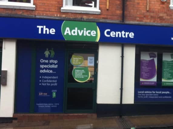 Community Law Service has four branches across the county - pictured is Hazelwood Road in Northampton town centre.