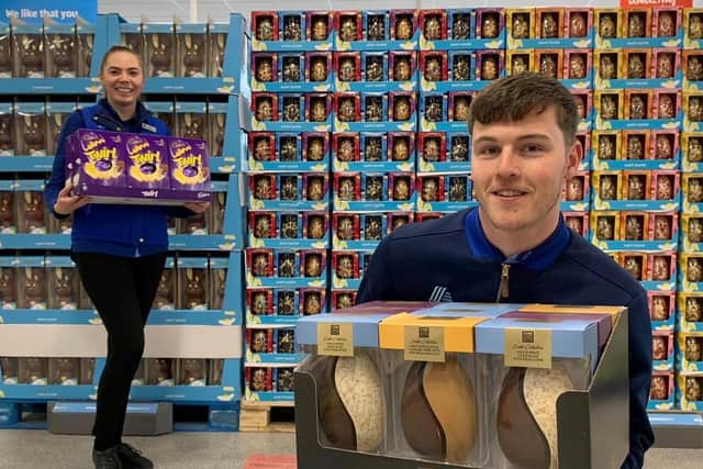 Aldi is donating 7,000 Easter eggs to charities in Northamptonshire